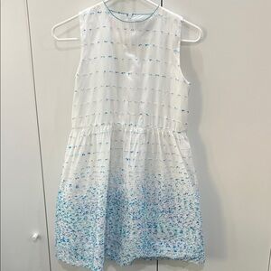 Florence Fancy Clarissa Blue & White dress. Made in Portugal.